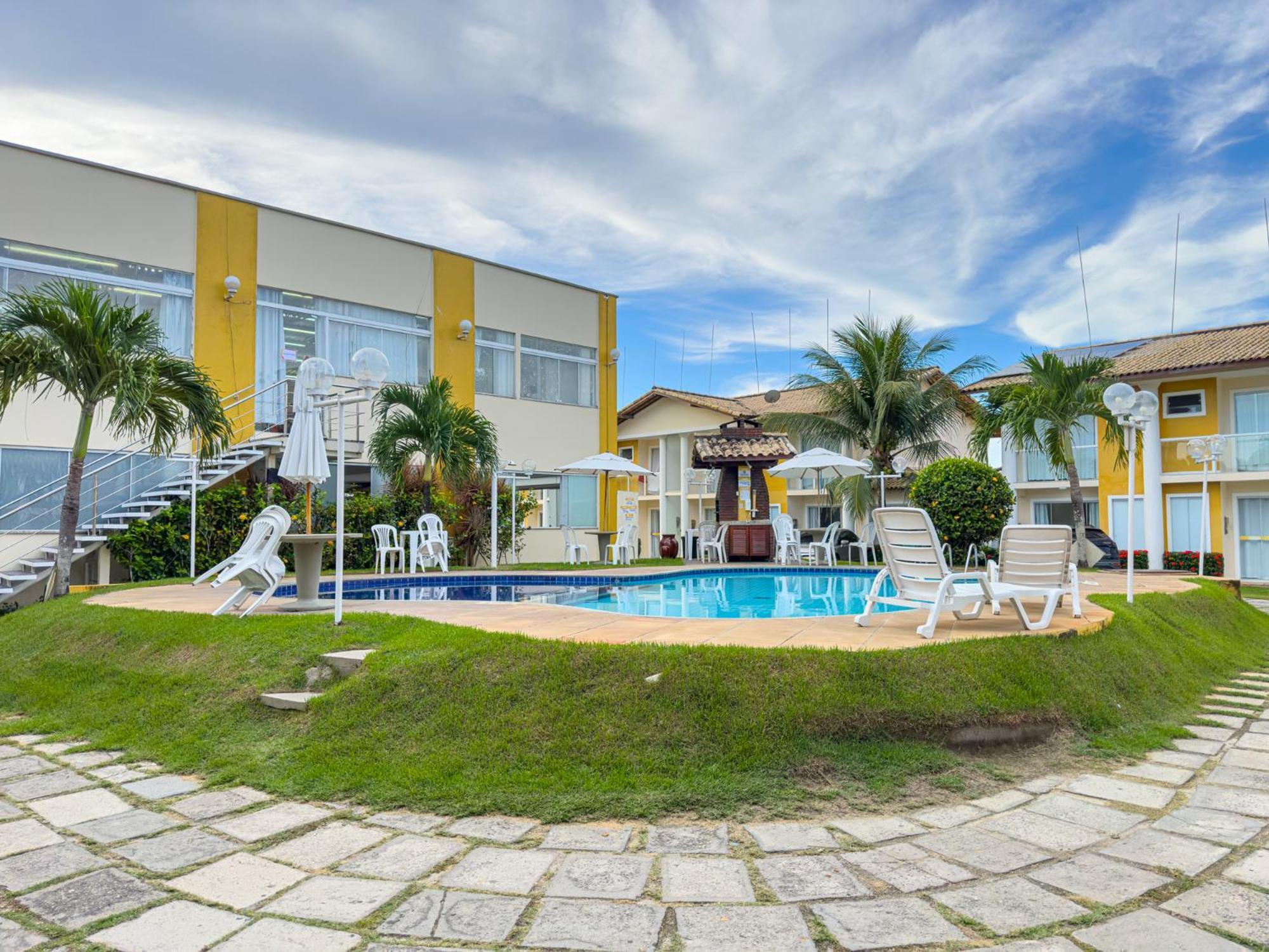 Flat Em Residencial! Praia De Taperapuan! Porto Seguro Bagian luar foto